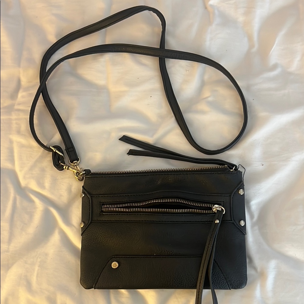 Elegant Black Crossbody Bag